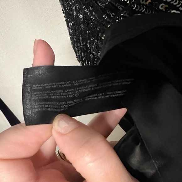 C/MEO Collective Lustre Midi Dress in Black Sequin Small - Picture 12 of 15